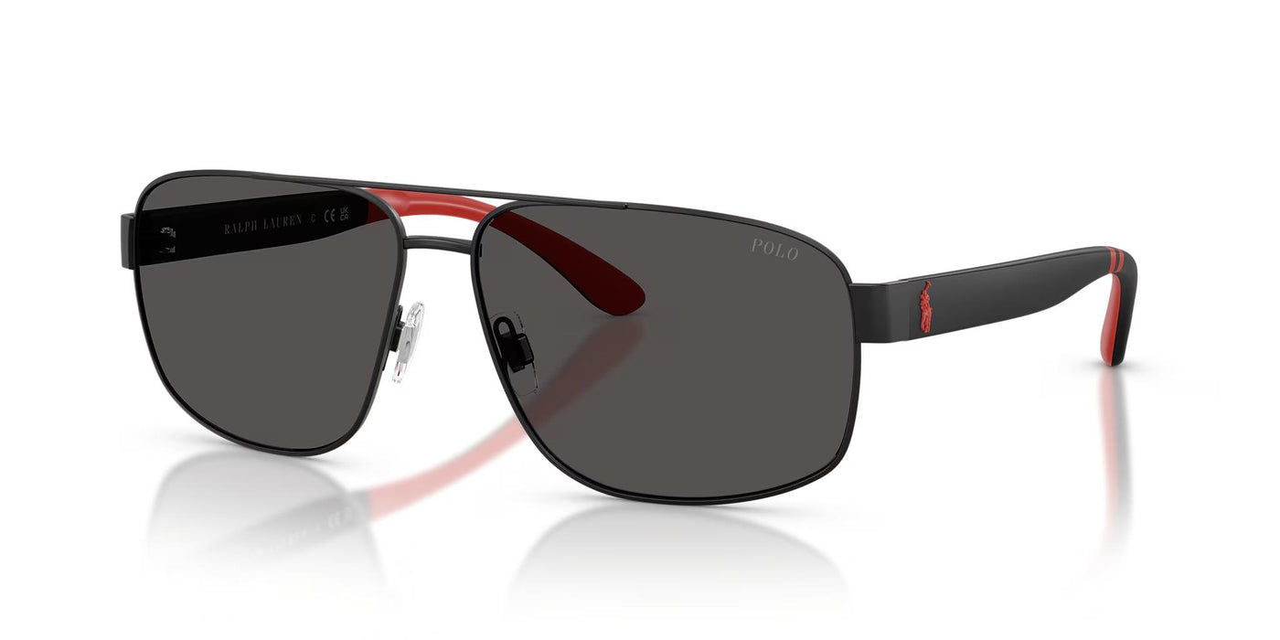 Polo PH3112-Sunglasses-Matte Black-Grey-