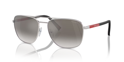 Prada Linea Rossa PS 54ZS-Sunglasses-Gunmetal-Grey Gradient-