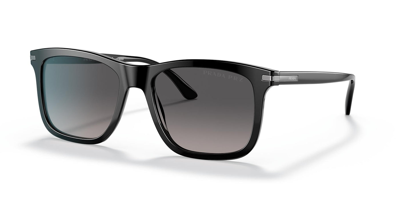 Prada PR18WS-Sunglasses-Black-Polarized Grey Gradient-