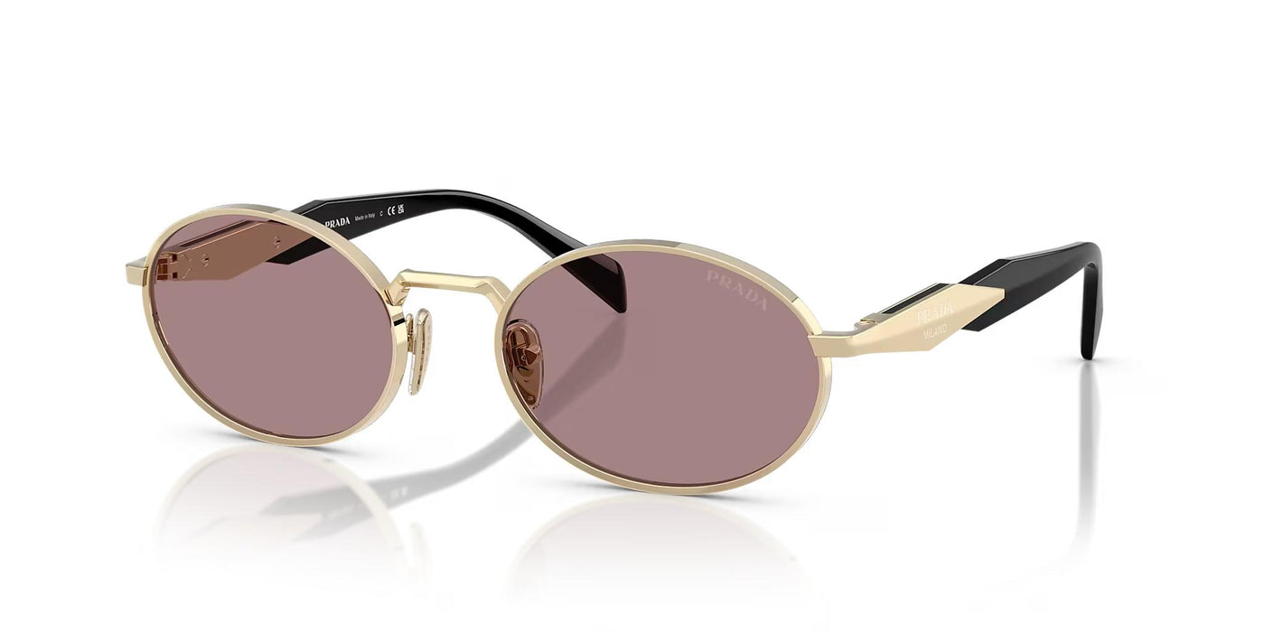 Prada PR65ZS-Sunglasses-Pale Gold-Light Purple-