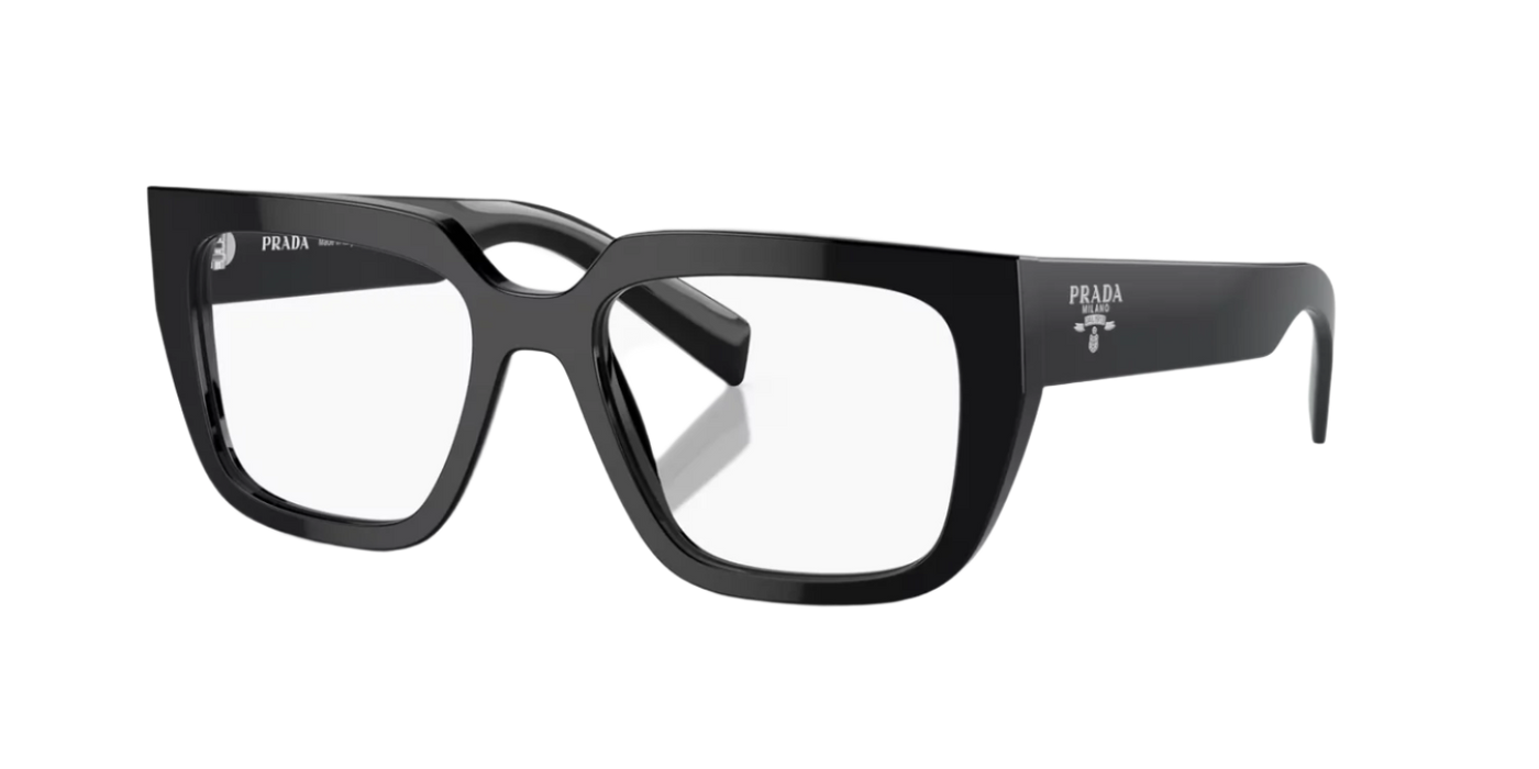 Prada PRA03V-Eyeglasses-Black-Clear-52