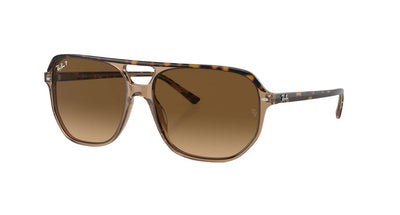 Ray-Ban Bill One RB2205-Sunglasses-Havana on Transparent Brown-Brown Gradient Polar-