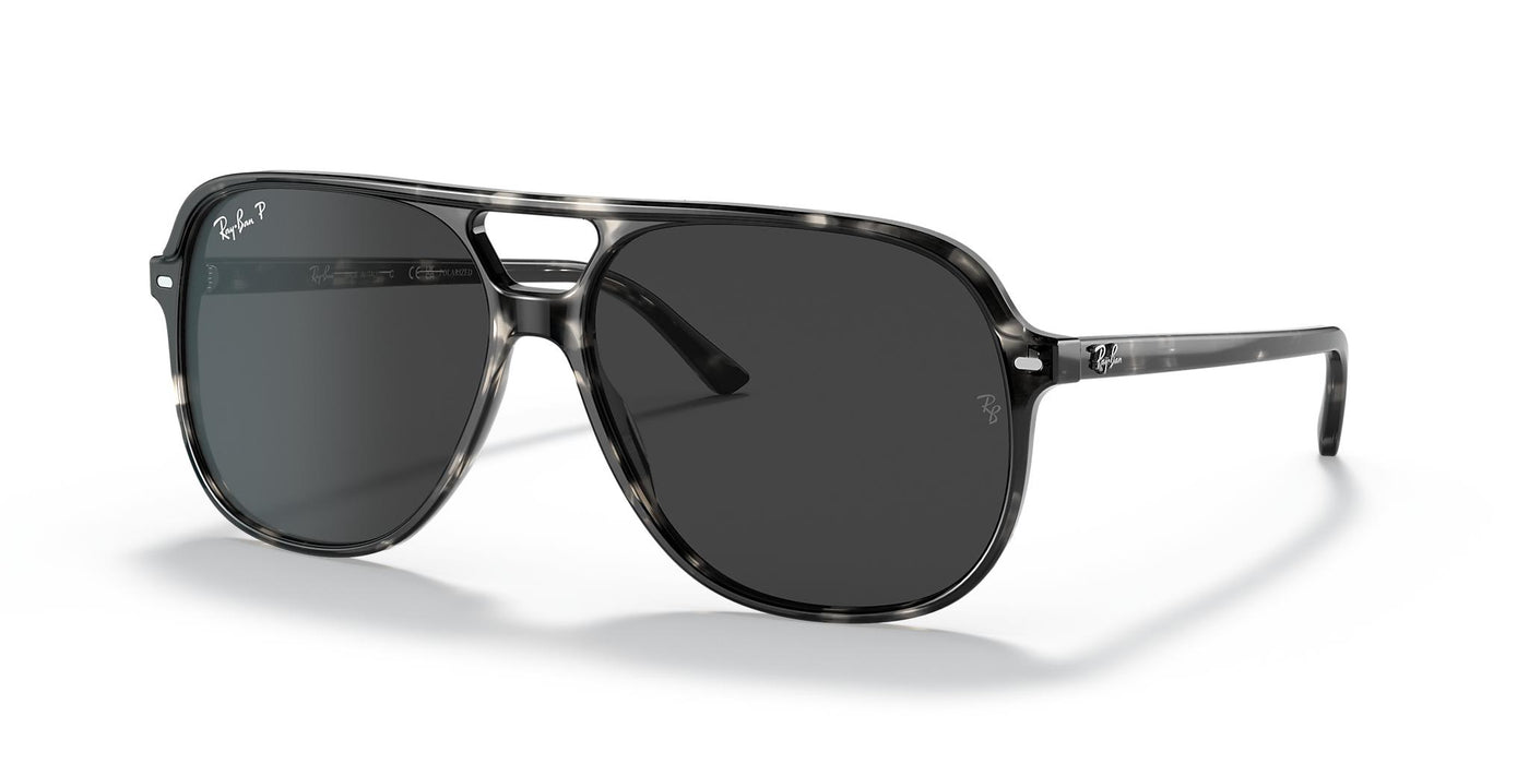 Ray-Ban Bill RB2198-Sunglasses-Grey Havana-Black Polarized-60