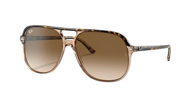 Ray-Ban Bill RB2198-Sunglasses-Havana on Transparent Brown-Brown Gradient-60