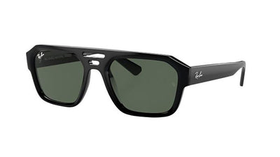 Ray-Ban Carrigan RB4397-Sunglasses-Black-Dark Green-54