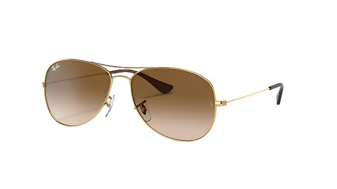 Ray-Ban Cockpit RB3362-Sunglasses-Gold-Brown Gradient-56
