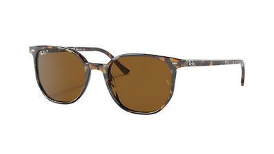 Ray-Ban Elliot RB2197-Sunglasses-Havana-Brown Polarized-52