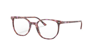 Ray-Ban Elliot RX5397-Eyeglasses-Brown & Violet Havana-Clear-50