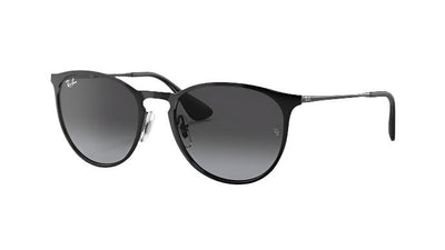Ray-Ban Erika Metal RB3539-Sunglasses-Black-Grey Gradient-54