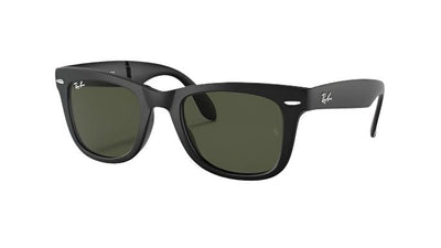 Ray-Ban Folding Wayfarer RB4105-Sunglasses-Matte Black-G-15-50
