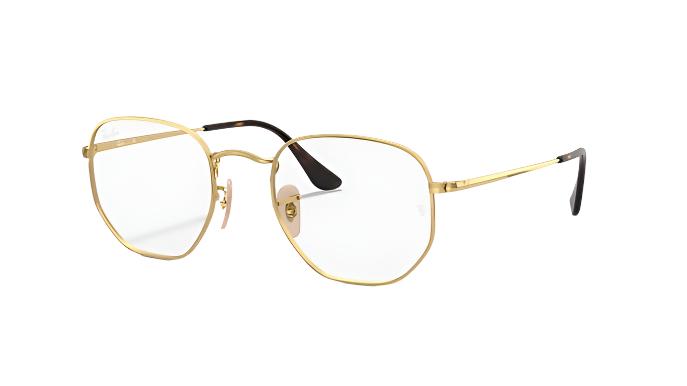 Ray-Ban Hexagonal Prescription RX6448-Eyeglasses-Arista-Demo Lens-51