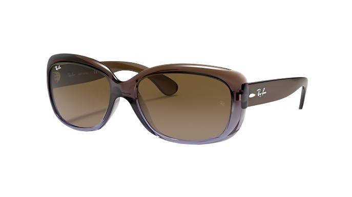 Ray-Ban Jackie Ohh RB4101-Sunglasses-Brown-Brown Gradient-58