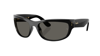 Ray-Ban Mega Balorama RB2289-Sunglasses-A$AP ROCKY / Black & Gold-Ultra Black-63