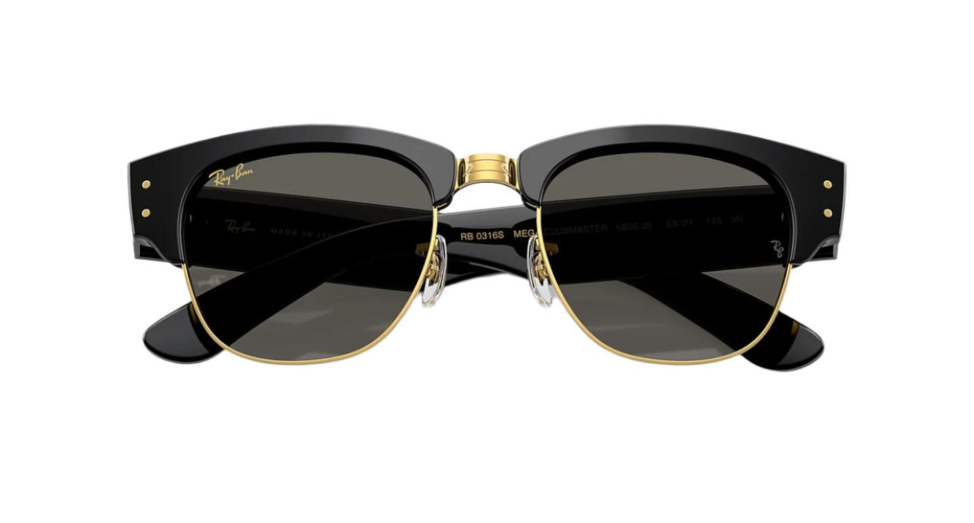 Ray-Ban Mega Clubmaster RB0316S-Sunglasses-