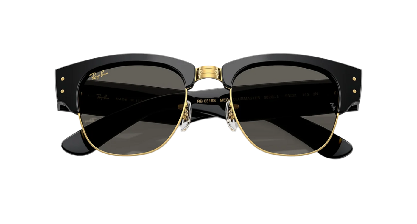 Ray-Ban Mega Clubmaster RB0316S-Sunglasses-