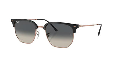 Ray-Ban New Clubmaster RB4416-Sunglasses-Dark Grey on Rose Gold-Grey-51