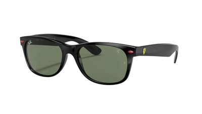 Ray-Ban New Wayfarer RB2132M-Sunglasses-Black-G-15-55
