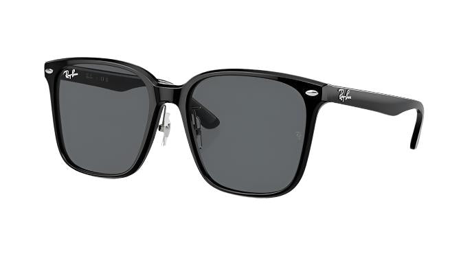 Ray-Ban RB2206D-Sunglasses-Black-Dark Grey-