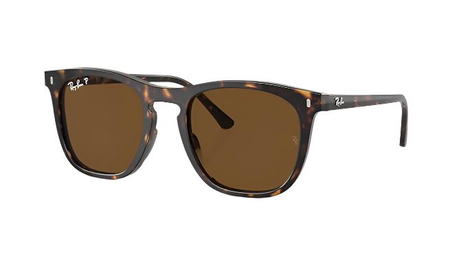 Ray-Ban RB2210-Sunglasses-Havana-Brown Polarized-53