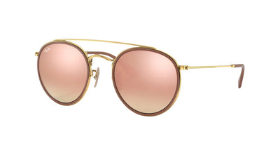 Ray-Ban RB3647N-Sunglasses-Gold-Pink Mirror Gradient-51