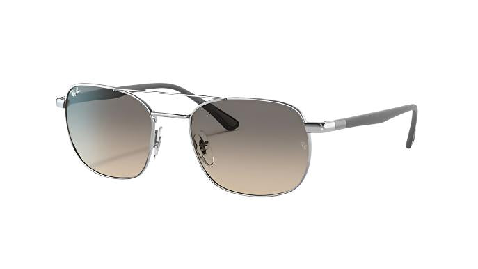 Ray-Ban RB3670-Sunglasses-Silver-Grey Gradient-54