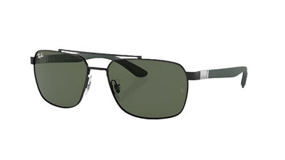 Ray-Ban RB3701-Sunglasses-Black-Dark Green-59