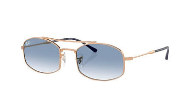 Ray-Ban RB3719-Sunglasses-Rose Gold-Blue Gradient-54