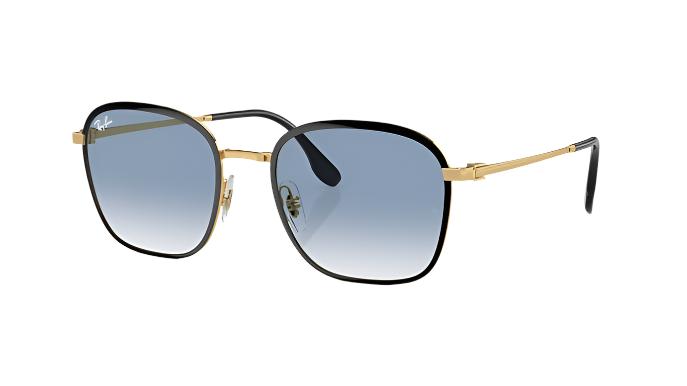 Ray-Ban RB3720-Sunglasses-Black on Arista-Blue Gradient-55