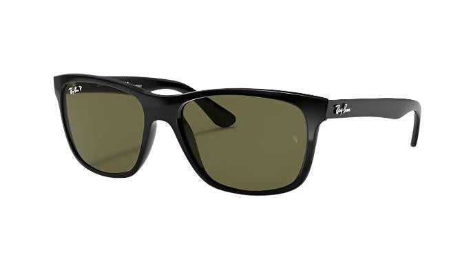 Ray-Ban RB4181-Sunglasses-Black-Grey Polarized-57
