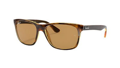 Ray-Ban RB4181-Sunglasses-Tortoise-Brown Polarized-57