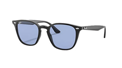 Ray-Ban RB4258F-Sunglasses-Black-Light Pink-