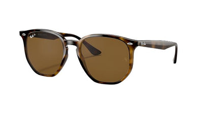 Ray-Ban RB4306-Sunglasses-Light Havana-Brown Polarized-54
