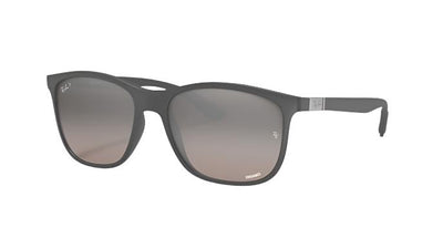 Ray-Ban RB4330CH-Sunglasses-Grey-Silver Polarized Chromance-56