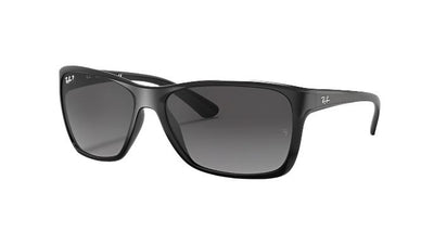 Ray-Ban RB4331-Sunglasses-Black-Grey Gradient Polarized-61