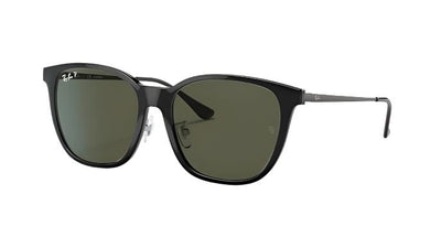 Ray-Ban RB4333D-Sunglasses-Black-Green-55