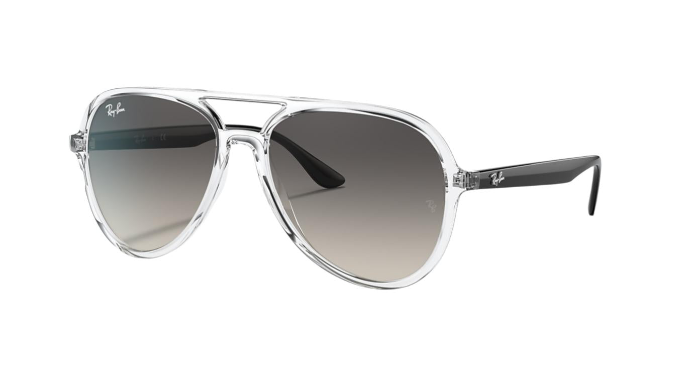 Ray-Ban RB4376-Sunglasses-Transparent-Grey Gradient-57