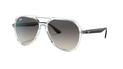 Ray-Ban RB4376-Sunglasses-Transparent-Grey Gradient-57