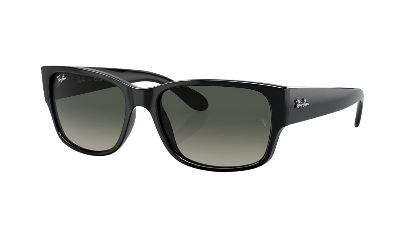 Ray-Ban RB4388-Sunglasses-Black-Grey-55