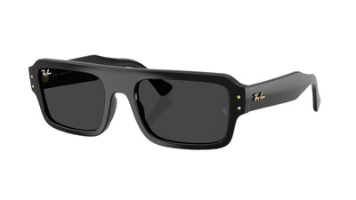 Ray-Ban RB4454-Sunglasses-Black-Black Polarized-