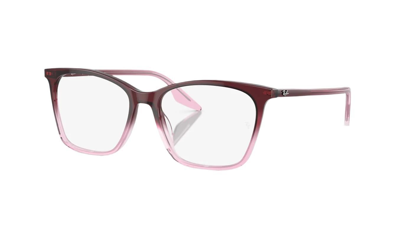 Ray-Ban RX5422-Eyeglasses-Red Gradient Pink-Clear-54