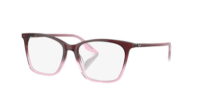 Ray-Ban RX5422-Eyeglasses-Red Gradient Pink-Clear-54