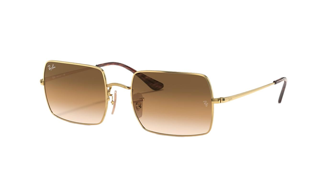 Ray-Ban Rectangle RB1969-Sunglasses-Gold-Brown Gradient-54