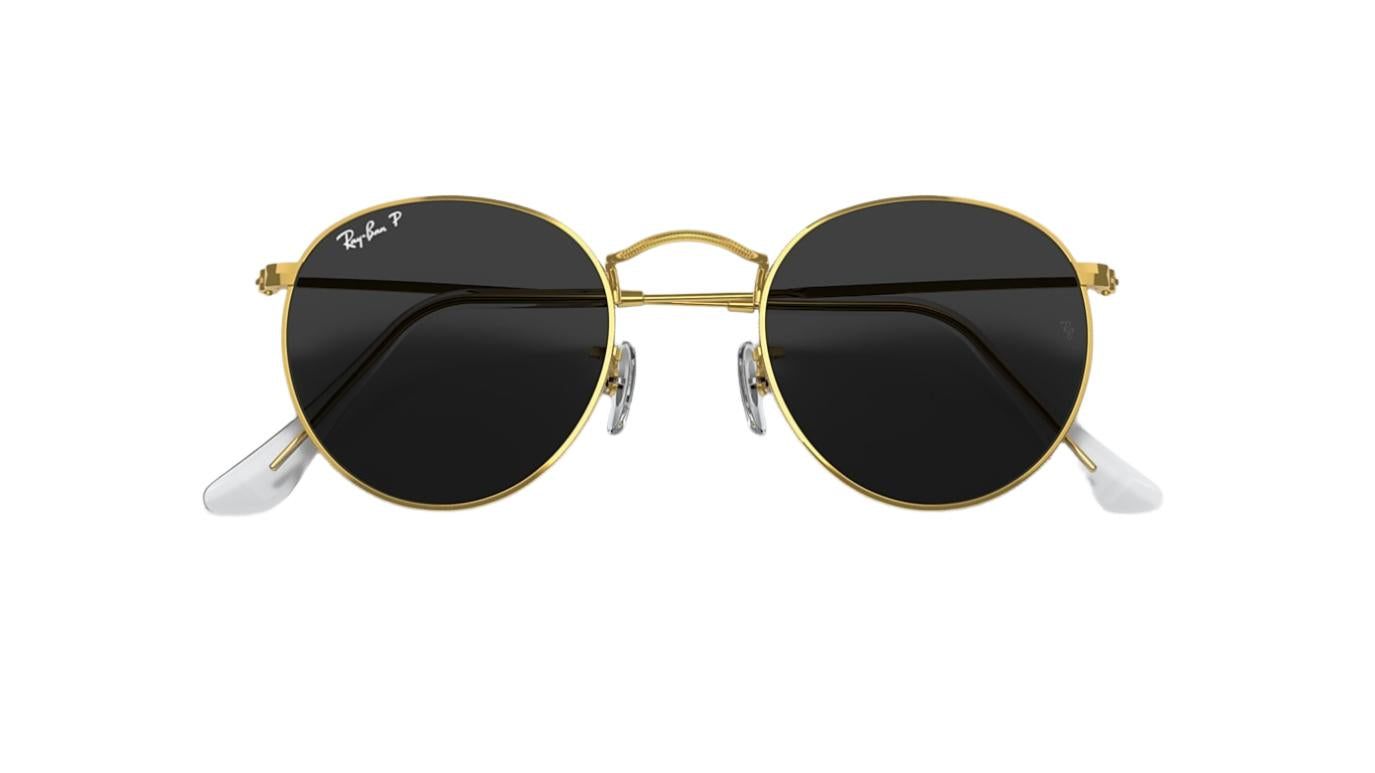 Ray-Ban Round Metal RB3447-Sunglasses-Topline Eyewear