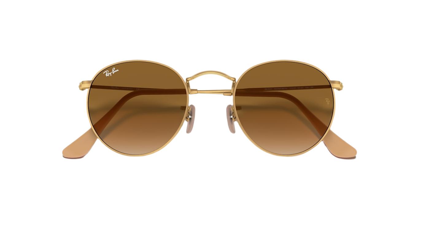 Ray-Ban Round Metal RB3447-Sunglasses-Topline Eyewear