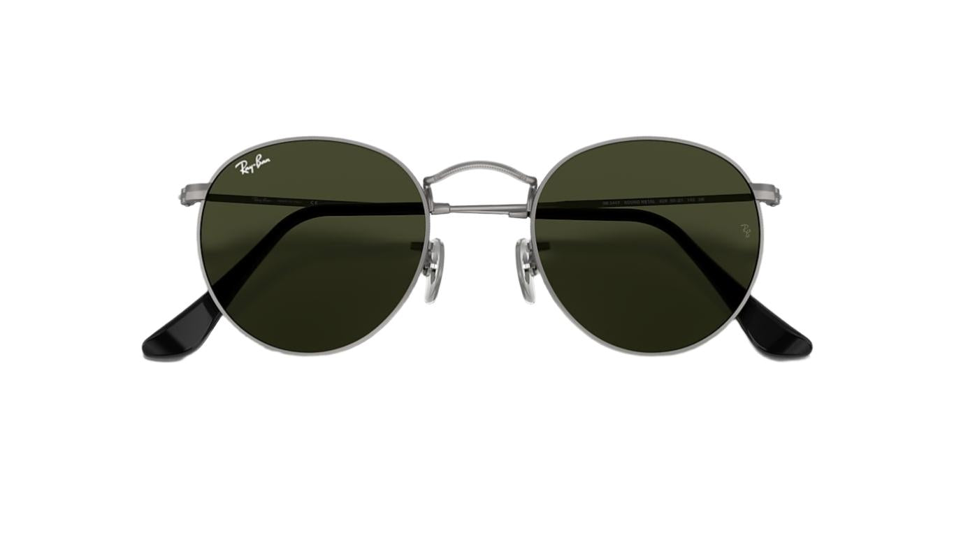 Ray-Ban Round Metal RB3447-Sunglasses-Topline Eyewear