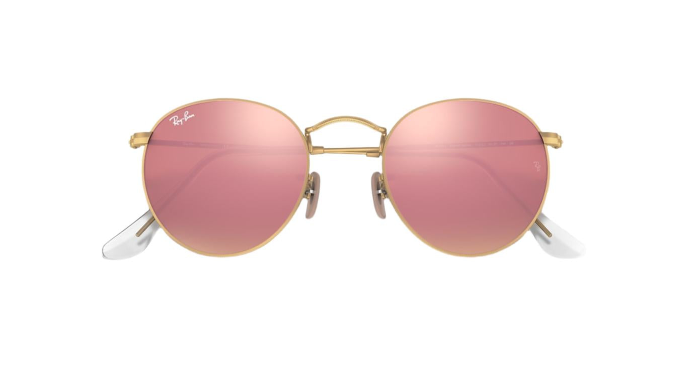 Ray-Ban Round Metal RB3447-Sunglasses-Topline Eyewear