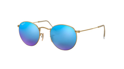 Ray-Ban Round Metal RB3447-Sunglasses-Topline Eyewear
