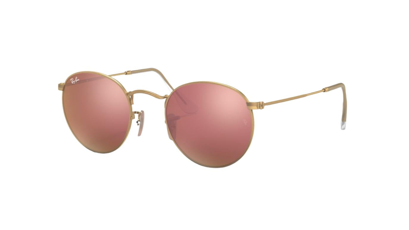 Ray-Ban Round Metal RB3447-Sunglasses-Topline Eyewear