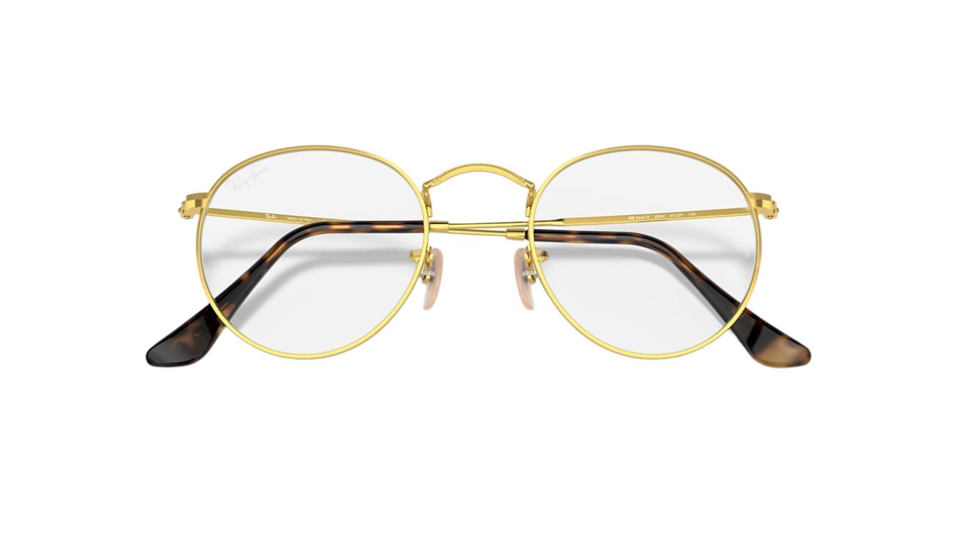 Ray-Ban Round Metal RX3447V-Eyeglasses-