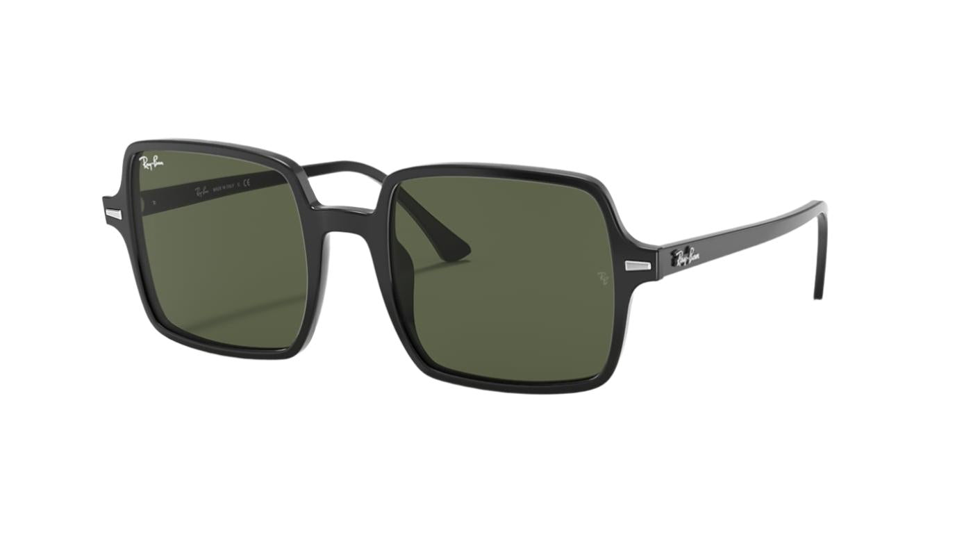 Ray-Ban Square II RB1973-Sunglasses-Black-G-15-53